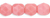 Cristal Checo - Facetada - 4mm - Pink Coral (50 Uds.)