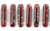 Cristal Checo - Barra - 15/5mm - Red with Black Swirl (25 Uds.)