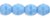 Cristal Checo - Facetada - 4mm - Sky Blue Coral (50 Uds.)