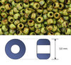 Toho - Rocalla - 8/0 - Hybrid Sour Apple Picasso (10 gramos)