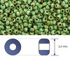 Toho - Rocalla - 11/0 - Hybrid Opaque Cornflower Picasso (10 gramos)