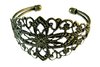Fornitura - Base Pulsera - Ancho:35mm - Ajustable - Bronce Antiguo (1 Uds.)