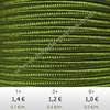Textil - Soutache-Rayón - 3mm - Sour Apple (Manzana Ácida) (2 metros)