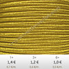 Textil - Soutache-Rayón - 3mm - Goldenrod (Vara de Oro) (2 metros)
