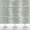 Textil - Soutache Metalizado - 3mm - Color Plata Metalizado (2 metros)