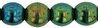 Cristal Checo - Bola - 4mm - Iris Green (50 Uds.)