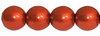 Cristal Checo - Bola - 4mm - Pearl Tangerine (50 Uds.)