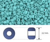 Toho - Rocalla - 11/0 - Ancient Matte Powder Blue (10 gramos)