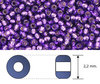 Toho - Rocalla - 11/0 - Silver-Lined Purple (10 gramos)