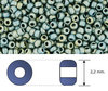 Toho - Rocalla - 11/0 - Higher Metallic Frosted Blue Haze (10 gramos)