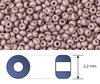 Toho - Rocalla - 11/0 - Permanent Finish - Frosted Galvanized Lilac (10 gramos)