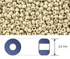 Toho - Rocalla - 11/0 - Permanent Finish - Galvanized Aluminium (10 gramos)