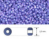 Toho - Rocalla - 15/0 - Inside Color Light Sapphire & Opaque Purple Lined (10 gramos)