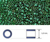Toho - Treasure - 11/0 - Transparent Lustered Green Emerald (5 gramos)