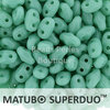 Cristal Checo - Superduo - 2,5x5mm - Opaque Turquoise (10 gr.)