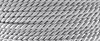 Textil - Cordoncillo Trenzado - 3mm - Light Grey (Gris claro) (2 metros)