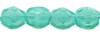 Cristal Checo - Facetada - 3mm - Opal Blue Turquoise (100 Uds.)