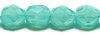 Cristal Checo - Facetada - 4mm - Opal Blue Turquoise (50 Uds.)