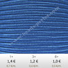 Textil - Soutache-Rayón - 3mm - Teal (Azul Verdoso) (2 metros)
