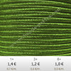 Textil - Soutache-Rayón - 3mm - Cedar (Verde Cedro) (2 metros)