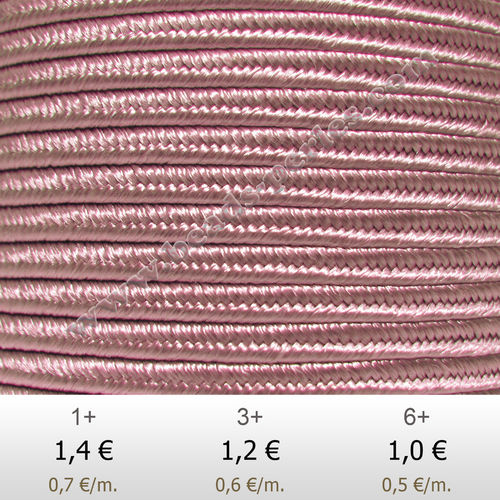 Textil - Soutache-Rayón - 3mm - Petal (Pétalo) (2 metros)