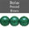 Cristal Checo - Bola - 8mm - Marbled Green (15 Uds.)