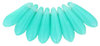 Cristal Checo - Daga - 3/10mm - Opal Green Turquoise (50 Uds.)
