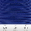 Textil - Soutache-Poliester - 3mm - Royal Blue (Azulón) (2 metros)