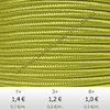 Textil - Soutache-Rayón - 3mm - Chartreuse (Anís) (2 metros)