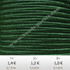 Textil - Soutache-Rayón - 3mm - Pine Green (Verde Pino) (2 metros)