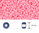 Toho - Rocalla - 15/0 - Inside-Color Crystal & Cotton Candy Lined (10 gramos)