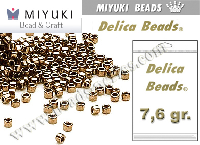 DB0022 - Miyuki - Delica - 11/0 - Metallic Bronze (bolsa de 7,6 gr.)
