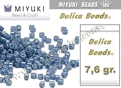 DB0266 - Miyuki - Delica - 11/0 - Opaque Denim Luster (bolsa de 7,6 gr.)