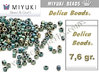 DB0324 - Miyuki - Delica - 11/0 - Matte Metallic Patina Iris (bolsa de 7,6 gr.)