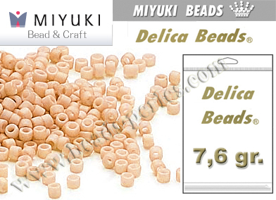 DB0353 - Miyuki - Delica - 11/0 - Matte Antique Beige (bolsa de 7,6 gr.)