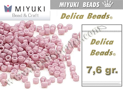 DB0355 - Miyuki - Delica - 11/0 - Matte Dusty Orchid (bolsa de 7,6 gr.)