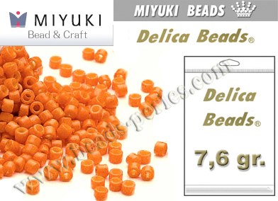 DB0651 - Miyuki - Delica - 11/0 - Opaque Curry (bolsa de 7,6 gr.)