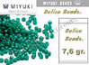 DB0658 - Miyuki - Delica - 11/0 - Opaque Green Turquoise (bolsa de 7,6 gr.)