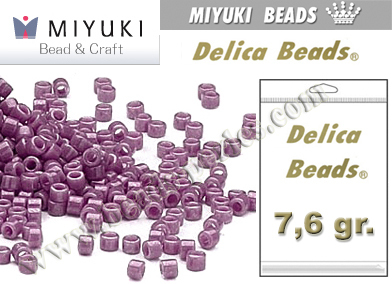 DB0660 - Miyuki - Delica - 11/0 - Opaque Dark Orchid (bolsa de 7,6 gr.)