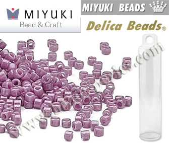 DB0728 - Miyuki - Delica - 11/0 - Opaque Lavender (tubo de 7,6 gr.)