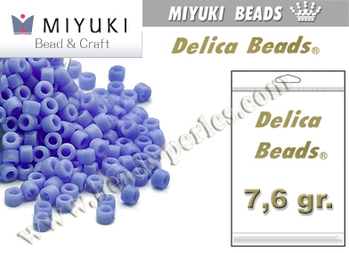 DB0730 - Miyuki - Delica - 11/0 - Opaque Periwinkle (bolsa de 7,6 gr.)
