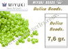 DB0733 - Miyuki - Delica - 11/0 - Opaque Chartreuse (bolsa de 7,6 gr.)