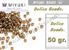 Miyuki - Delica - 11/0 - Metallic Light Bronze (50 gr.)