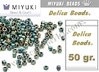 Miyuki - Delica - 11/0 - Matte Metallic Patina Iris (50 gr.)