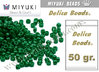 Miyuki - Delica - 11/0 - Opaque Jade Green (50 gr.)