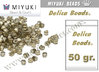 Miyuki - Delica - 11/0 - Silk Satin Variegated Taupe (50 gr.)