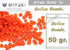 Miyuki - Delica - 11/0 - Opaque Orange (50 gr.)