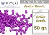 Miyuki - Delica - 11/0 - Opaque Violet (50 gr.)