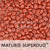 Cristal Checo - Superduo - 2,5x5mm - Pastel Coral (10 gr.)