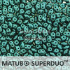 Cristal Checo - Superduo - 2,5x5mm - Pastel Teal (10 gr.)
